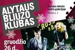 Kalėdinis bliuzo vakaras - su svečiais iš kaimyninės šalies (VIDEO)