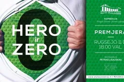 Į Alytaus teatro premjerą „Hero ir Zero“ ketina atvykti ir pjesės  autorius iš Velso
