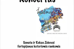 Zubovų koncertas ir kompaktinės plokštelės sutiktuvės - muzikos mokykloje