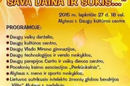 Seniūnijos šventė - Dauguose