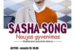 Sasha Song kviečia į savo autorinį koncertą Alytuje