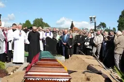 Dvasininkas Vaclovas Aliulis palaidotas Santaikos kapinėse