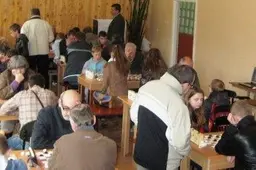Tradicinį šaškių turnyrą surengė naujajame miesto bendruomenės centre