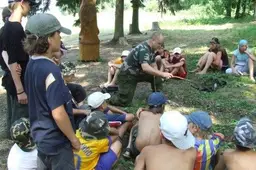 Gausiausia Alytaus rajono savivaldybės parama - šaulių ir mokinių vasaros poilsio stovyklai