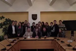 Projekto „Savivaldybės veidrodis“  jaunimas aplankė Lietuvos Respublikos Seimą
