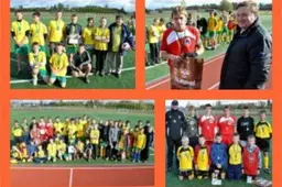 Simno gimnazijos futbolininkai pergalingai baigė sezoną