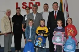 Vaikus išleisti į mokyklą alytiškiams padės F. Džiautas ir J. Sabatauskas