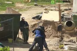 Kovų menų įgūdžius demonstravo statybų aikštelėje (+TV REPORTAŽAS)