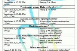 Vasaris Alytuje – sveiko gyvenimo būdo ir fizinio aktyvumo mėnuo