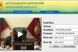 Alytaus rajonas „pasikinkė“ elektroninį balsavimą ir tiesiogines posėdžių transliacijas