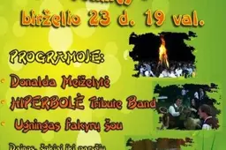 Joninės – su D. Meiželyte, grupėmis „Hiperbolė Tribute Band“, „Perlas” ir kitomis linksmybėmis
