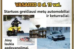 Sporto varžybose „Tarzanijos taurė - 2014“  laukima ne tik automobilių ir keturračių