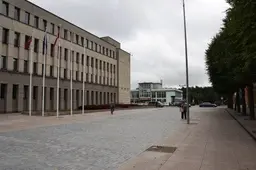 Alytaus „VA Statyba" Rotušės aikštėje perklos nekokybiškai suklotas trinkeles