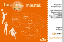 Krepšinis „3 už Lietuvą“ rugpjūtį – ir Alytuje