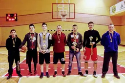 Universaliausi krepšininkai rajone - Linas Žilinskas, Karolis Česonis ir Andrius Jakimavičius