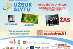 „Užsuk Alytų“: „Tapkime Lietuvos rekordo dalimi!“