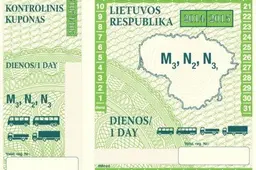 Keičiamos kelių naudotojo mokesčio – vinječių - kainos