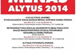 Galerines Alytaus erdves „okupuos“ projektas „Vizualus menas“