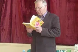 Vaikų rašytojas gastroliavo po išsibarsčiusius Alytaus rajono miestelius