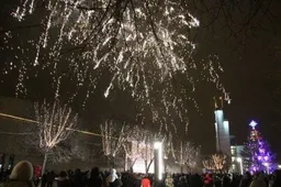 Šv. Kalėdų eglutės Pietų Lietuvoje anksčiausiai sušvito Butrimonyse, Druskininkuose ir Pirmajame Alytuje, šį savaitgalį - Alytus, Lazdijai, Varėna, Nemunaitis, Simnas, Birštonas ir Marijampolė