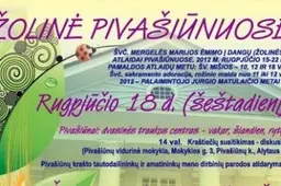 Žolinė: maldininkams, kraštiečiams ir svečiams