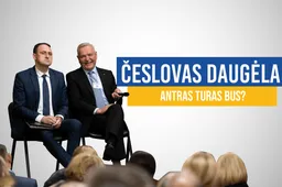 Česlovas Daugėla: „Jaučiu, kad antras turas bus!“