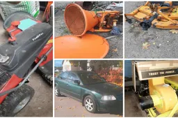 Aukcione savivaldybė parduoda automobilį, taip pat smėlio ir druskos barstytuvus