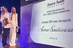 Aušrai Saulevičiūtei - „Metų choreografės“ apdovanojimas