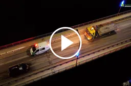 Avariją ant tilto Alytuje sukėlusio vairuotojo ieško policijos pajėgos