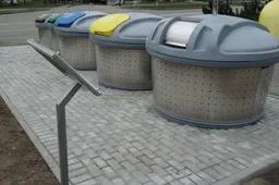 Alytiškių atliekoms – nauji konteineriai. Aikštelės jau paruoštos eksploatacijai