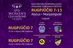 Pergalingame Alytaus stadione kovos ir Lietuvos atstovės UEFA čempionių lygoje