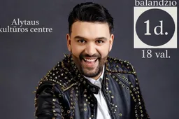 Esu scenos žmogus – kai esu joje, gyvenu tik dėl žiūrovų