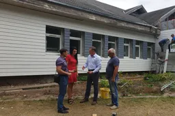 Remontuojami Luksnėnų kultūros namai