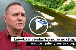 Laivyba ir verslai Nemuno upėje ties Alytumi ir apylinkėse – naujos galimybės ar utopija?
