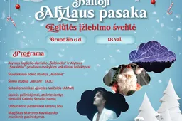 Gruodžio 6-ąją įžiebsime eglutę: kokia šventinė programa džiugins alytiškius?