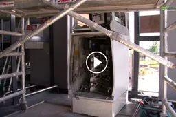 Alytuje susprogdintas bankomatas