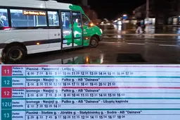 Alytaus gatvėse – autobusas nr. 13