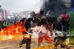 Cheminių medžiagų nuotėkio pratybos surengtos gamykloje prie Alytaus