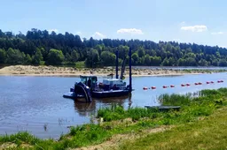 Nemuno valymo darbai Birštone artėja link pabaigos: tikimasi sulaukti gerokai daugiau ir laivų, ir turistų