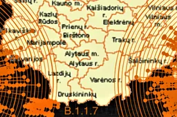 „Britiško“ koronaviruso daugiausia nustatyta Vilniuje ir Marijampolėje, Alytaus apskrityje – kol kas tik pavieniai atvejai