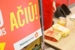 „Maisto banko“ akcijoje dosnumu išsiskyrė ir Alytus