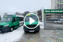 Alytų pasiekė pirmi elektrobusai „Altas Novus“