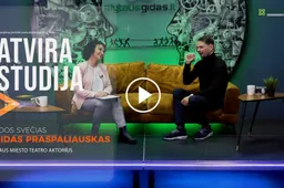 Aktorius V. Praspaliauskas: „Esu gimęs po laiminga ir didele žvaigžde..."