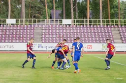 Europos futbolo lygos kovoje Alytuje lietuvių „riteriai“ priims Velso „druidus“