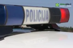 BMW vairuotoja važiavo girta