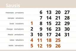 Možnės nuspirkc „Dzūkų kalendorų“