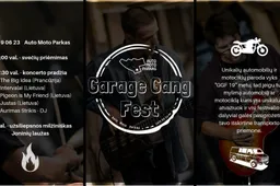 Alytaus pašonėje vyks trečiasis „Garage gang fest“