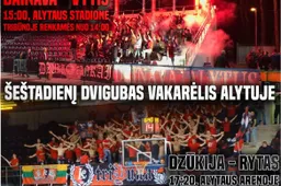 „Dainavos“ futbolininkų sirgaliai palaikys „Dzūkijos“ krepšininkų varžovus