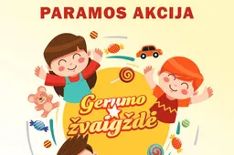 „Gerumo žvaigždės“ akcijos dėmesys šiemet – „Džiugučiams“