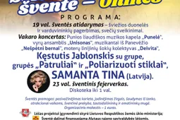 Oninės Punioje: su Samanta Tina iš Latvijos ir Lietuvos atlikėjais